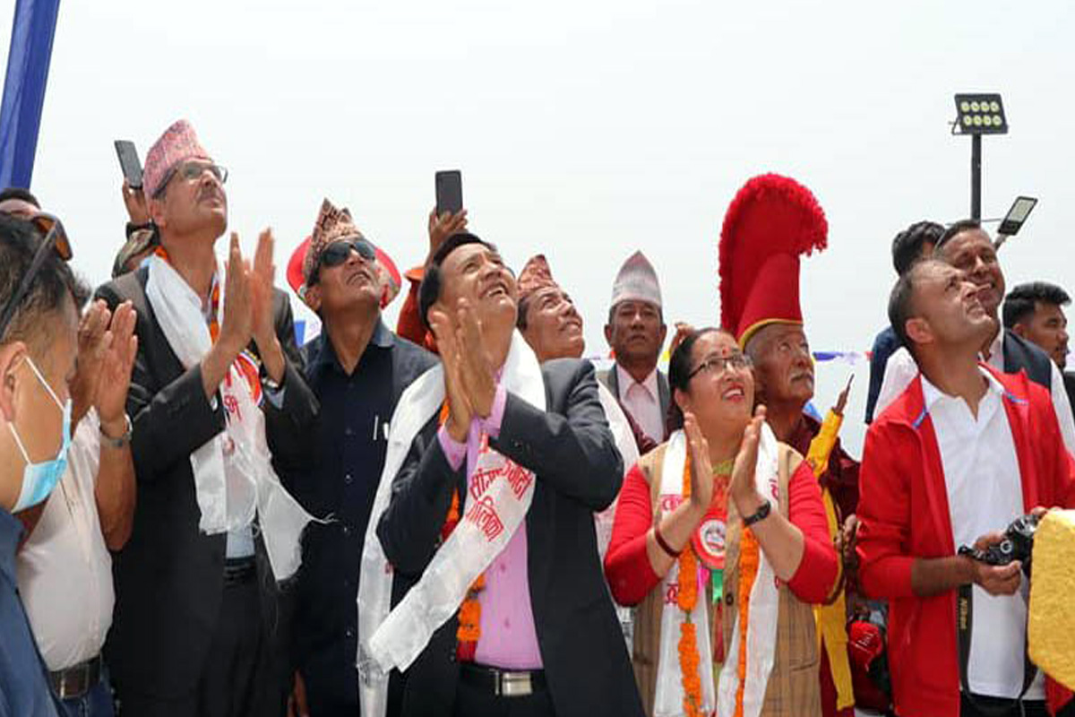 ६ करोड २१ लाख लागतमा बुद्ध पार्क निर्माण, सभामुख सापकोटाद्धारा उद्घाटन